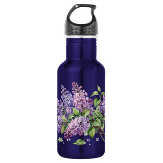 Spring Lilacs Water Bottle
