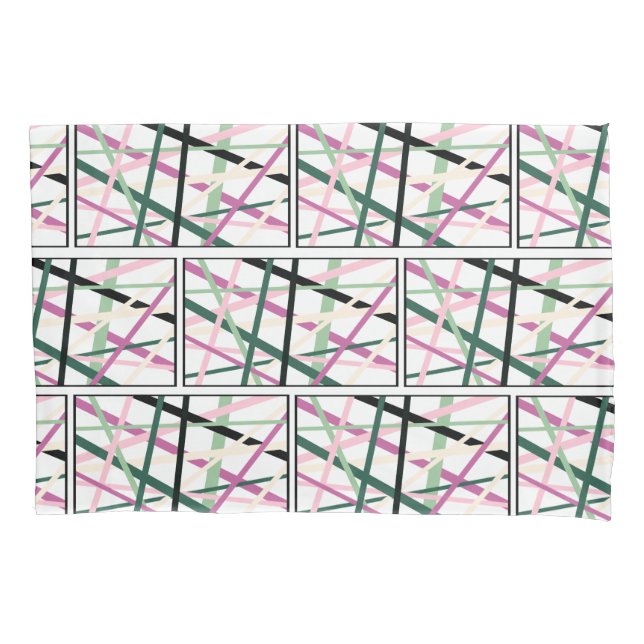 Spring Lines  Pillowcase (Front)