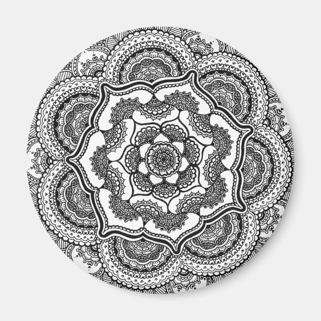 Spring Lotus Magnet (Front)