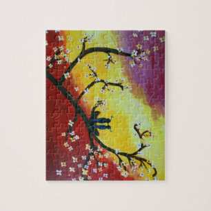 Spring Love, Birds & Blossoms Jigsaw Puzzle