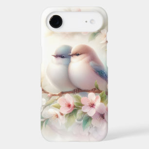 Spring Love Birds Cherry Blossom Floral