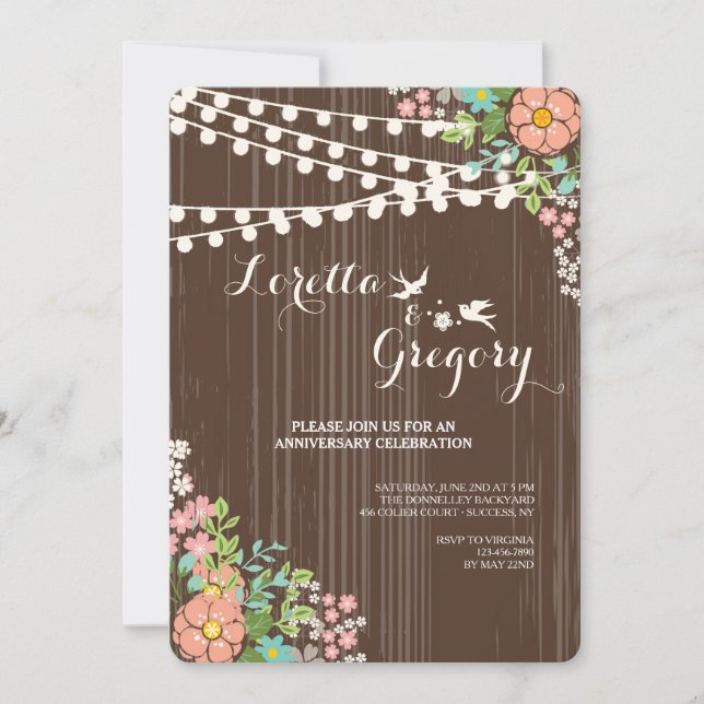 Spring Love Invitation (Front)