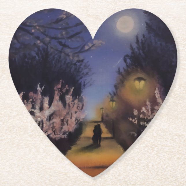 Spring Magic Paper Coaster (Front)