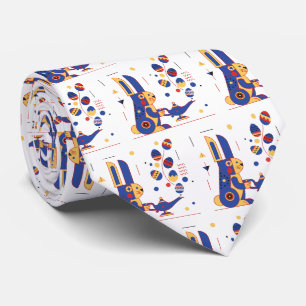 Spring magic to Easter pattern Tie