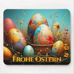 Spring Magic with Easter Eggs Mouse Pad