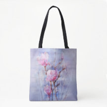 Spring magnolia flowers