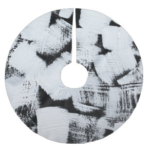 Spring magnolias, elegant fabric design. brushed polyester tree skirt