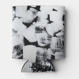Spring magnolias, elegant fabric design. can cooler