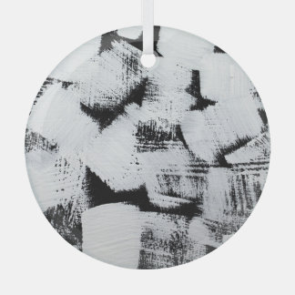 Spring magnolias, elegant fabric design. glass ornament