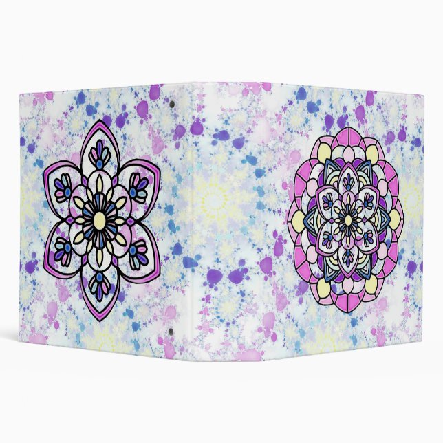 Spring Mandala Binder (Background)
