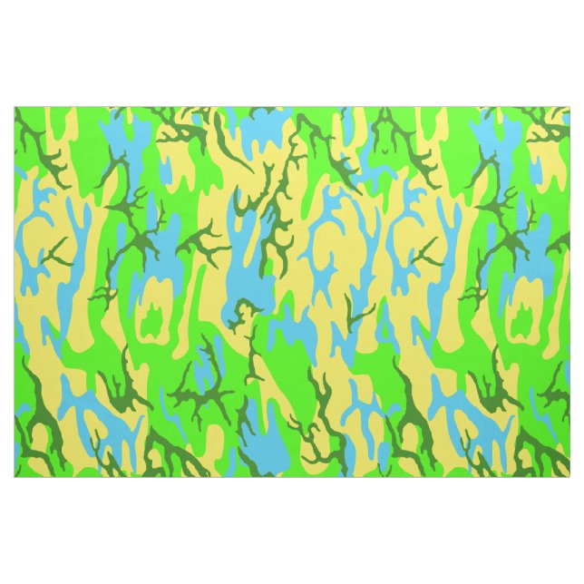 Spring Meadow Camo Fabric (Fat Quarter)