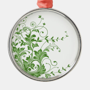 Spring Meadow Metal Ornament