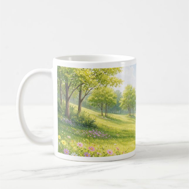 Spring Meadow Nature Mug (Gauche)