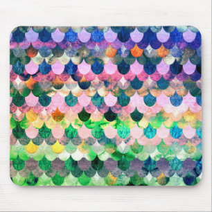Spring Mermaidscales Mermaid Fishscales Scales Mouse Pad
