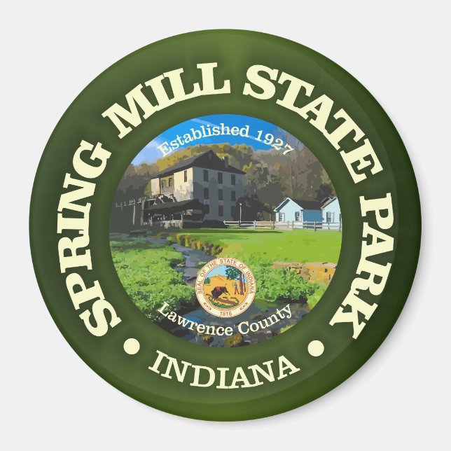 Spring Mill SP Magnet (Front)