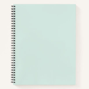 Spring Mint Solid Color Notebook