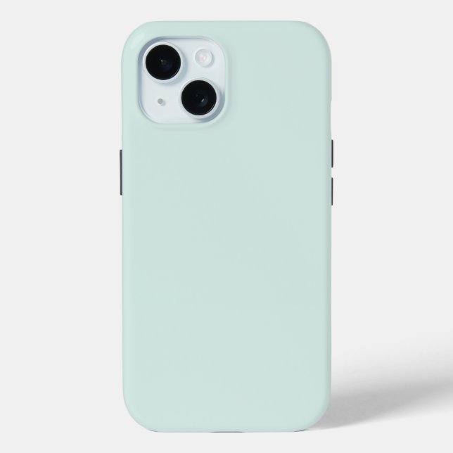 Spring Mint Solid Colour Case-Mate iPhone Case (Back)