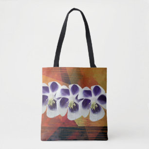 Spring Mood Geometrical Design Tote Bag