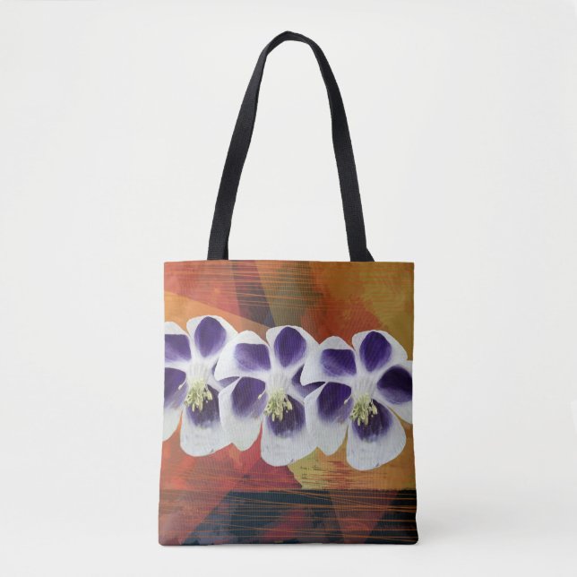 Spring Mood Geometrical Design  Tote Bag (Front)
