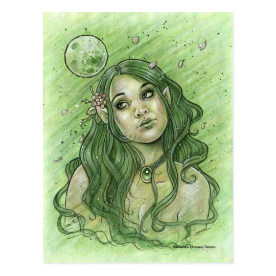 Spring Moon Postcard