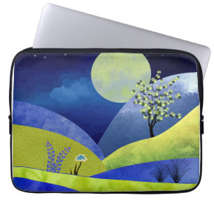 Spring Moonrise Laptop Sleeve