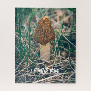 Spring Morel Mushroom Jigsaw Puzzle