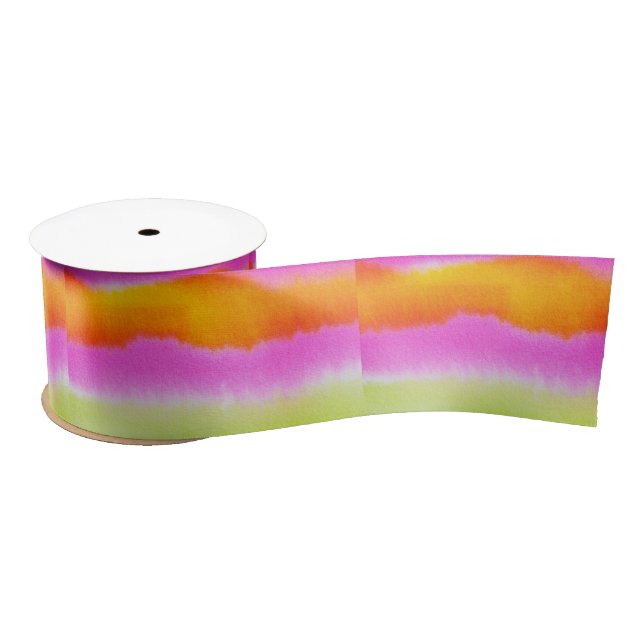 spring neon ribbon satin ribbon (Spool)