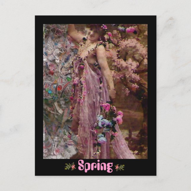 Spring, New Beginnings Postcard (Front)