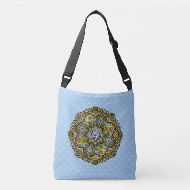Spring Nouveau All-Over-Print Bag (Front)
