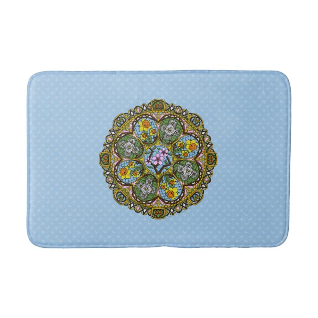 Spring Nouveau Bath Mat (Front)