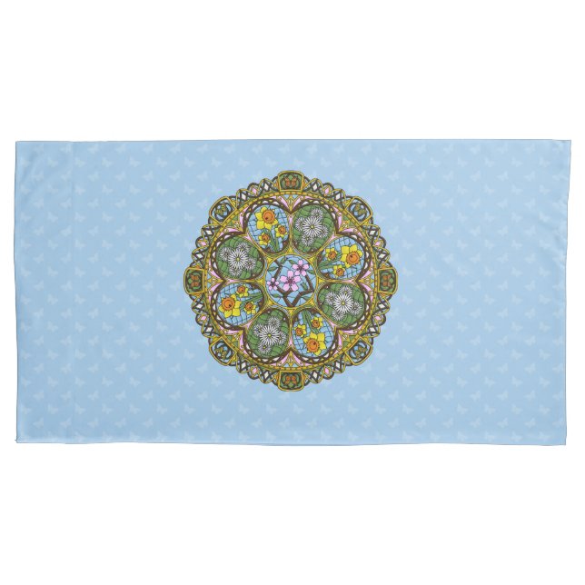 Spring Nouveau Pillowcase (Front)
