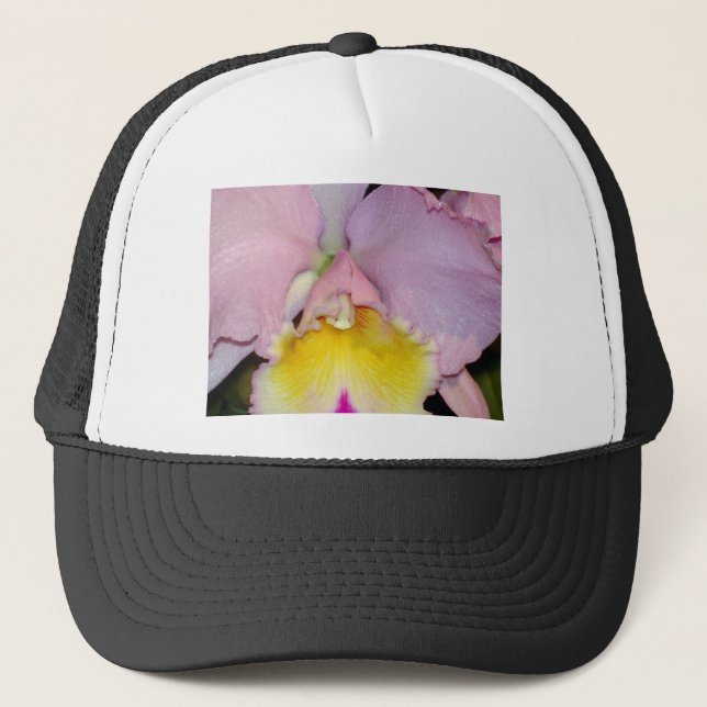 Spring Orchid Trucker Hat (Front)