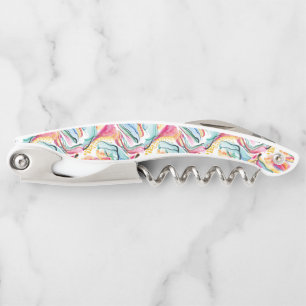 Spring organic texture with flowing wavy shapes corkscrew