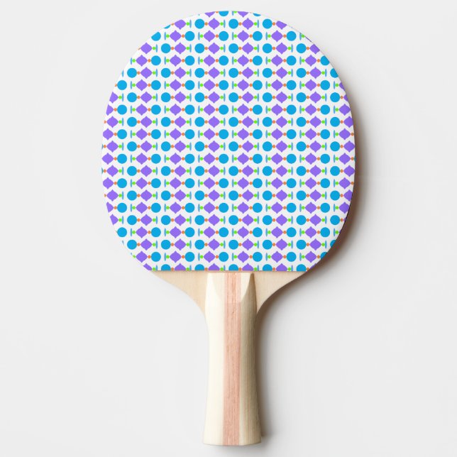 Spring Ornaments Ping Pong Paddle (Front)