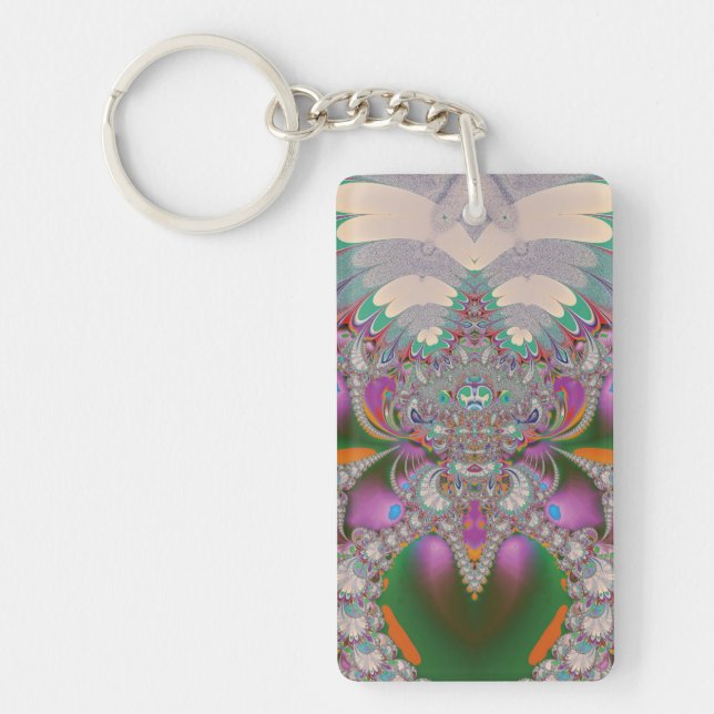 Spring Owl Keychain (Front)