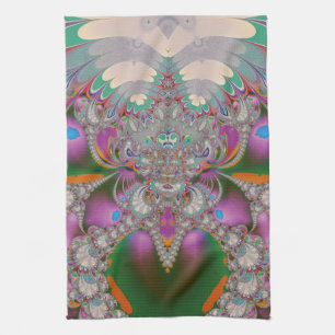 Spring Owl Kitchen Towel
