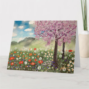 Spring Painting Stationery Card