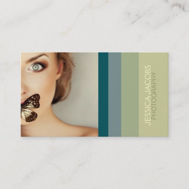 Spring Palette Photography Business Card (Front)