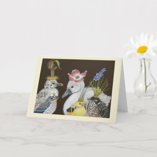 Spring Party card (Small Plant)