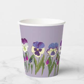 spring party paper cups