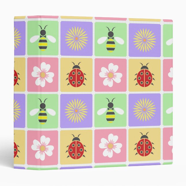 Spring Patches Binder (Front/Spine)