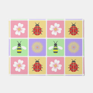 Spring Patches Doormat