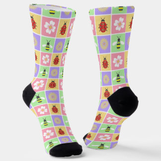 Spring Patches Socks