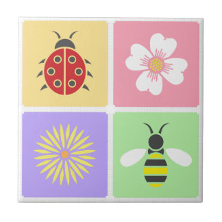 Spring Patches Tile
