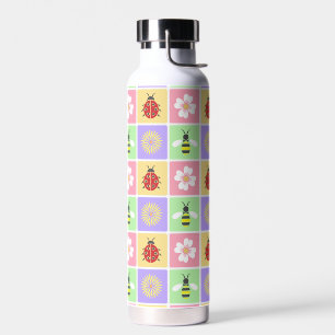 Spring Patches Water Bottle