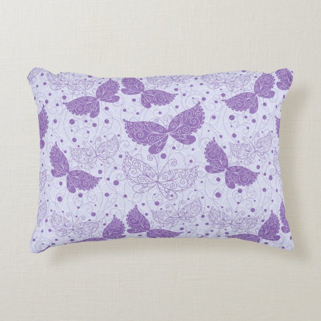 Spring Pattern Accent Pillow (Front)