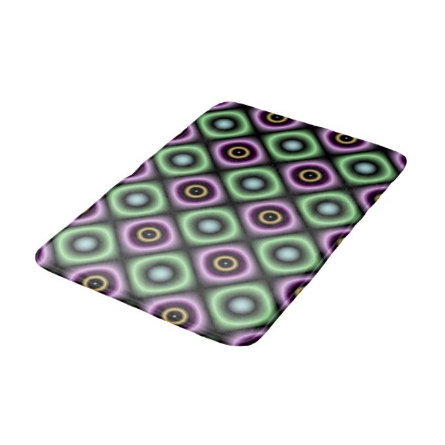 Spring Pattern Bath Mat (Angled)