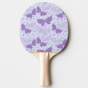 Spring Pattern Ping Pong Paddle