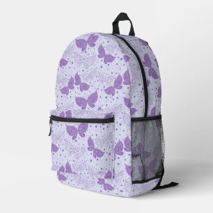 Spring Pattern Printed Backpack