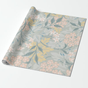 SPRING PATTERN WILLIAM MORRIS WRAPPING PAPER